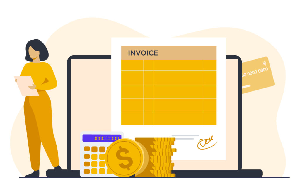 invoice for it system