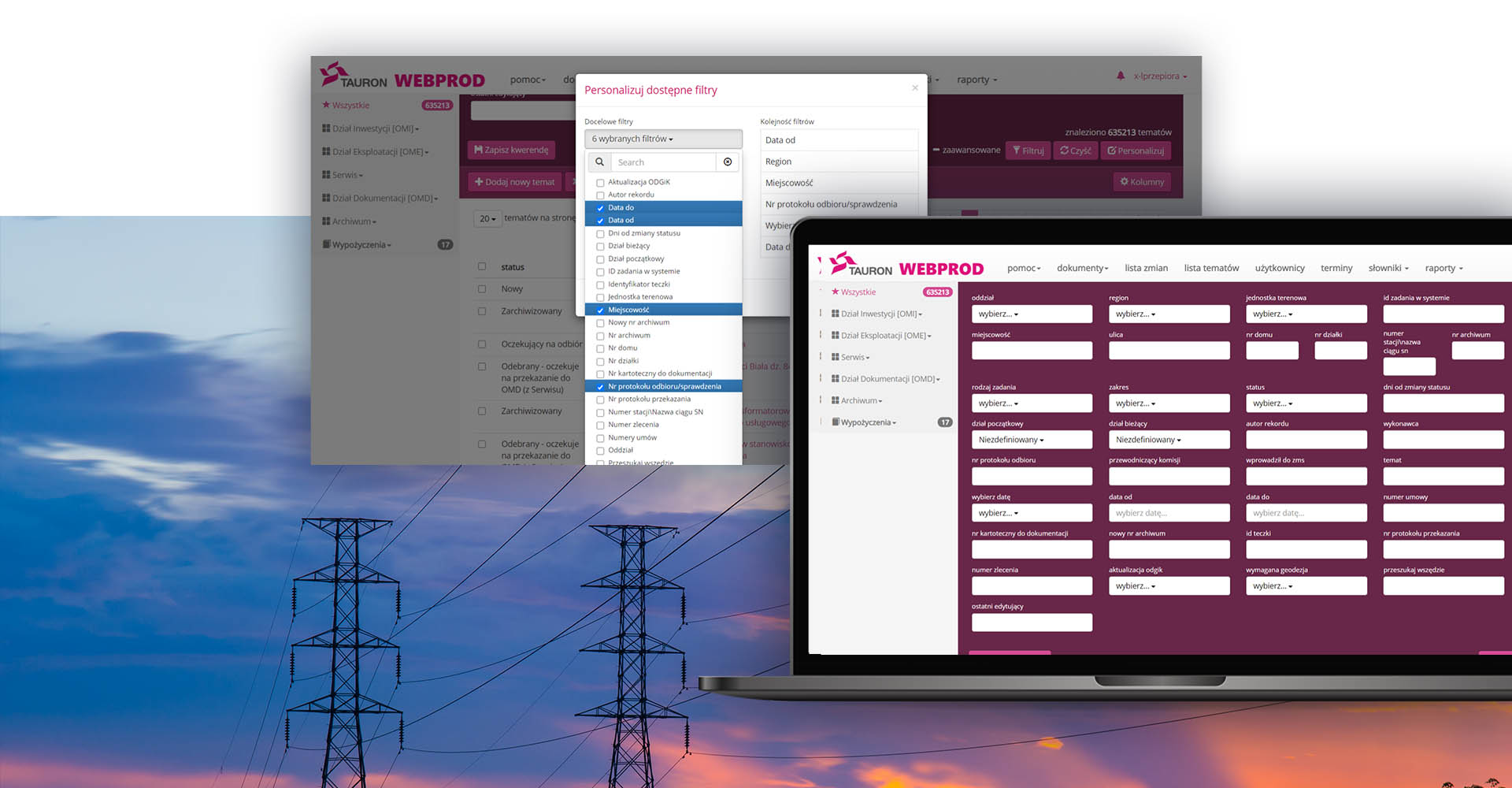 The system to manage the technical documentation flow. 