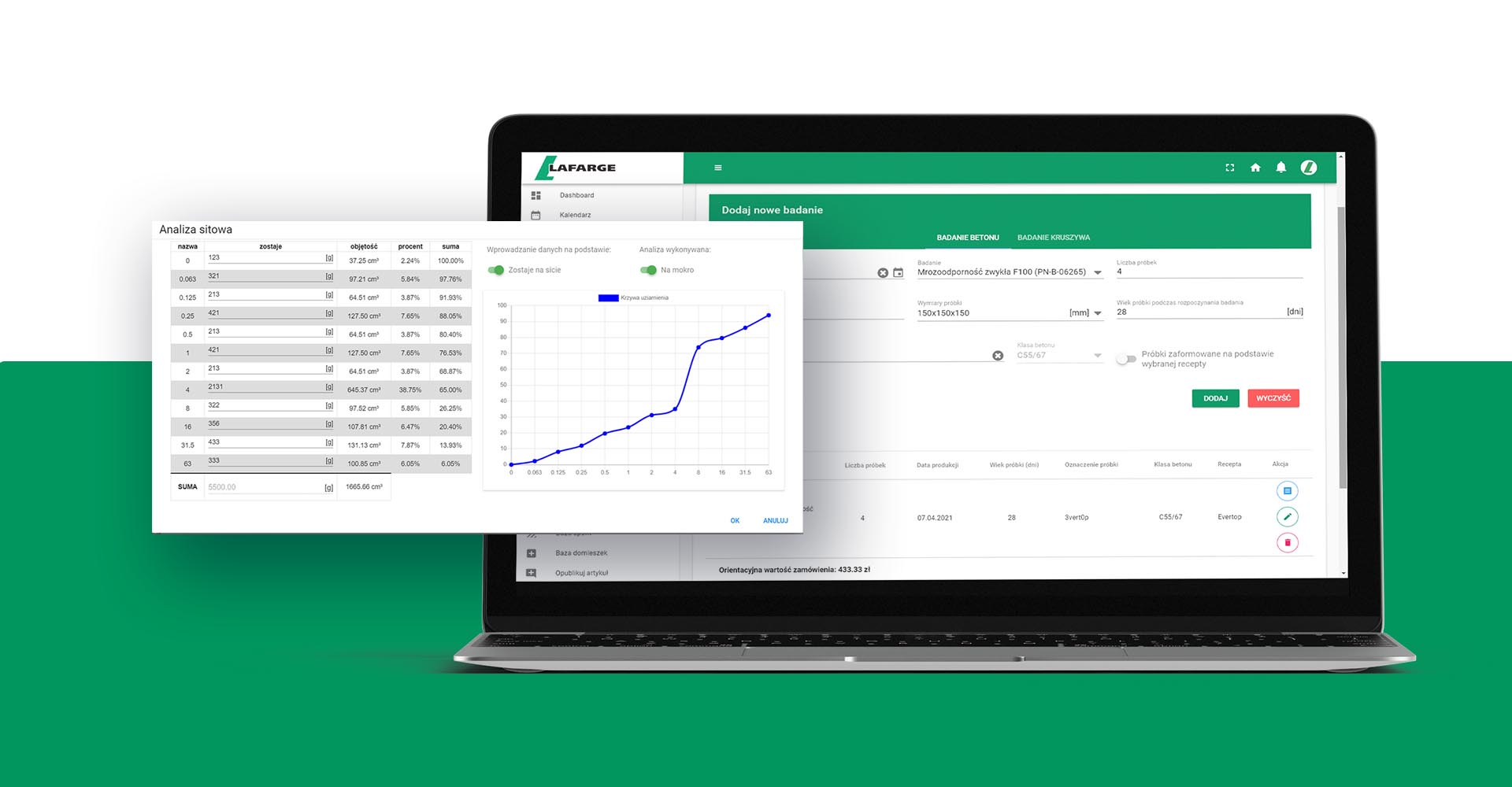 LIMS - Laboratory Information Management System.